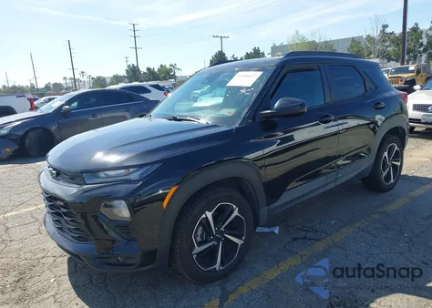 2021 Chevrolet Trailblazer Awd Rs z USA, uszkodzony, nr VIN KL79MUSL1MB044672